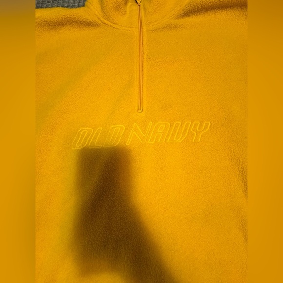 old navy fleece quarter zip - Picture 5 of 12